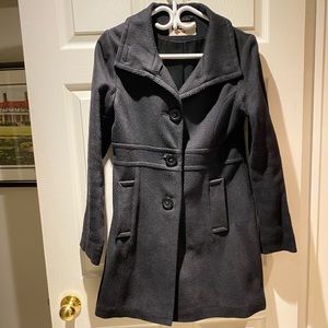 Roxy Black Pea Coat